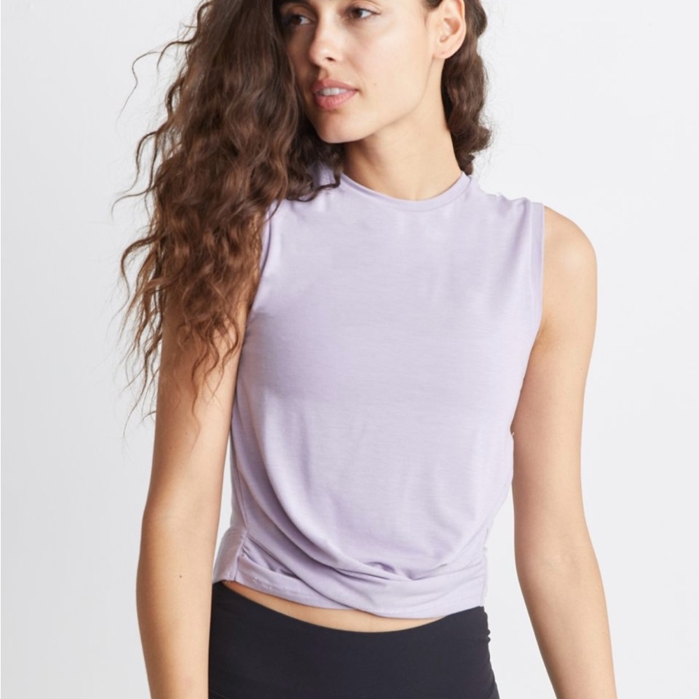 Marine Layer Amira Sport Tank Lilac Large